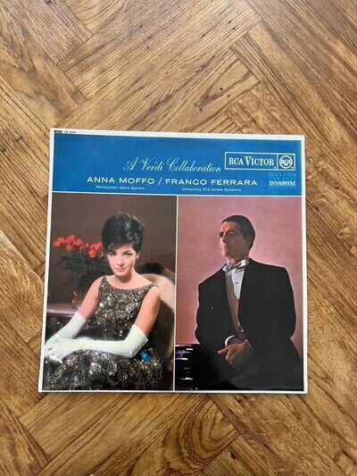 Anna Moffo, Franco Ferrara A Verdi Collaboration 12" Vinyl LP RCA Victor