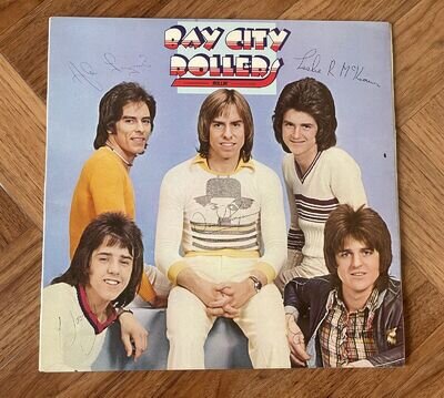 BAY CITY ROLLERS Rollin Vinyl EX/EX 1974 Stereo LP Record Album 33 Glam BELLS244