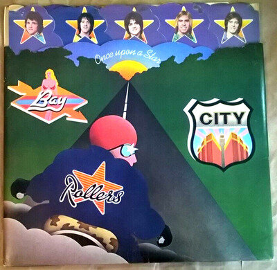 BAY CITY ROLLERS Once Upon A Star Vinyl EX/VG+ 1975 stereo LP Album 33 SYBEL8001