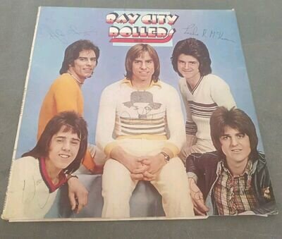 Vintage Bay City Rollers "Rollin" Vinyl Lp Record (1974)