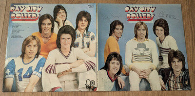 Bay City Rollers "Rollin" Faux Signed 12" Vinyl LP Gatefold 1974