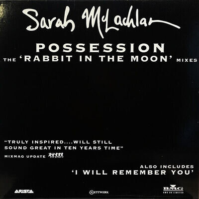 Sarah McLachlan - Possession (The Rabbit In The Moon Mixes) Vinyl 1995 12", Prom