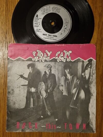 STRAY CATS ROCK THIS TOWN CAN'T HURRY LOVE BRIAN SETZER ROCKABILLY