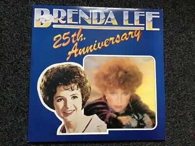 BRENDA LEE - 25TH ANNIVERSARY 1981 STEREO DOUBLE ALBUM MCA MCLD 609 EXCELLENT+