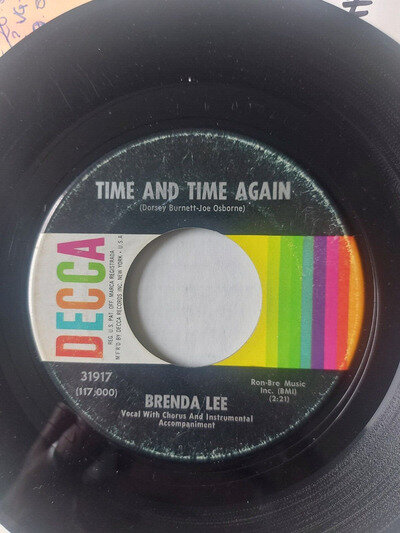 Brenda Lee Time and Time Again Decca 31917