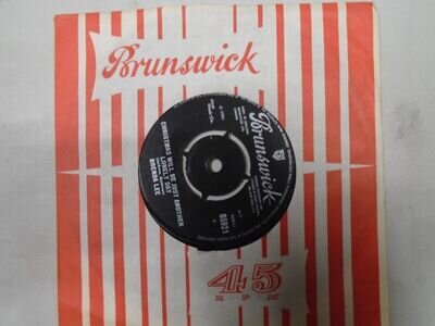 Brenda Lee "Christmas will be just another lonely day 7" single Brunswick label