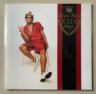 Bruno Mars - 24K Magic 12" Vinyl (Record, 2016) New (Opened Never Used)