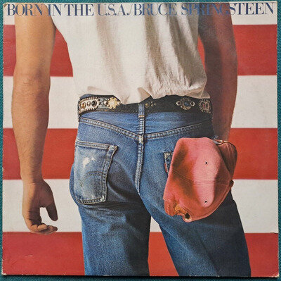 Bruce Springsteen - Born In The USA - 12" Vinyl LP ALBUM RECORD 1984 - NEAR MINT