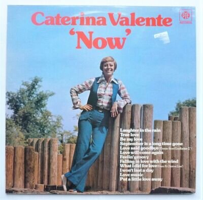 Caterina Valente Now LP Pye NSPL18470 EX/EX 1975 Now