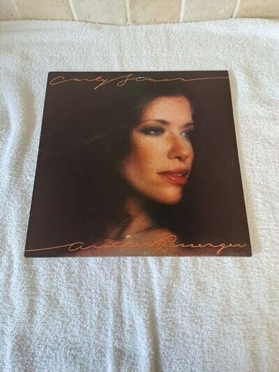 Carly Simon - Another Passenger Vinyl LP 1ST PRESS EXCELLENT CONDITION