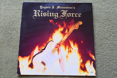 YNGWIE J MALMSTEEN’S RISING FORCE LP – Nr MINT 1984 HEAVY METAL