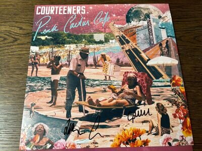 Courteeners - Pink Cactus Café - Green Vinyl - Signed And Numbered - 151/300