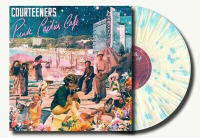 COURTEENERS Pink Cactus Cafe Blue & White Splatter Vinyl LP Limited to 1500 New