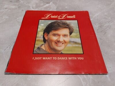 Daniel O'Donnell – I Just Want To Dance With You 7" POSTER SLEEVE SINGLE EX/VG