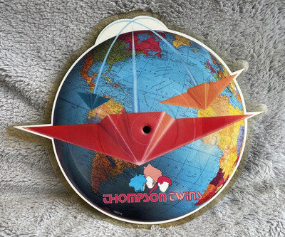 YOU TAKE ME UP by Thompson Twins 7" Picture Disc Shaped Vinyl TWISD4 Wall Art