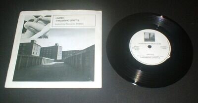 THROBBING GRISTLE UNITED - 7" vinyl record 1978 Industrial Records IR0003/U