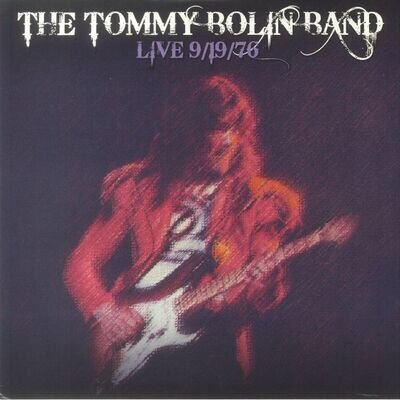 TOMMY BOLIN BAND, The - Live 9/19/76 (reissue) - Vinyl (red vinyl LP)