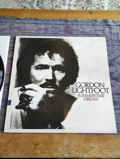 GORDON LIGHTFOOT. " SUMMERTIME DREAM " LP UK 1976. REPRISE LABEL. ORIG.