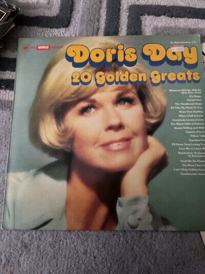 DORIS DAY - 20 GOLDEN GREATS - 12" VINYL ALBUM LP RECORD - EX - HITS BEST OF