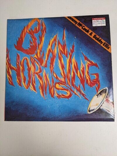 " BLAZING HORNS." tommy mccook & bobby ellis. GROVE MUSIC UK orig L.P. 1977.