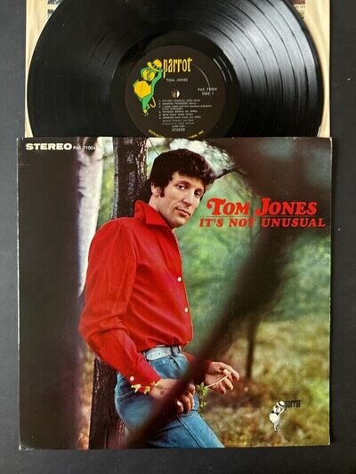 TOM JONES - IT'S NOT UNUSUAL PARROT PAS71004 USA NM/VG+ Vinyl LP