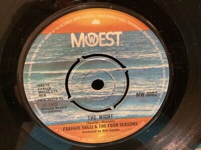 FRANKIE VALLI "THE NIGHT" 1st ISSUE 1972 MOWEST MW3002 EX !