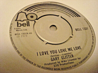 GARY GLITTER - I LOVE YOU LOVE ME LOVE UK 1973