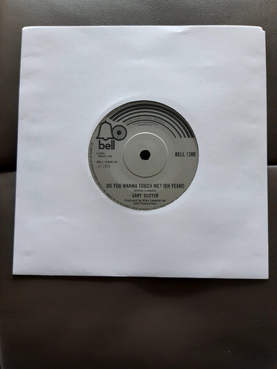 GARY GLITTER - DO YOU WANNA TOUCH ME? (OH YEAH) 7" VINYL SINGLE 1973 BELL 1280