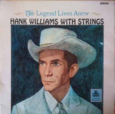 Hank Williams - Legend Lives Anew With Strings - Used Vinyl Record - - S7294z