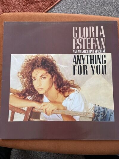 GLORIA ESTEFAN - Anything For You - 1988 Epic Record Album Vinyl LP