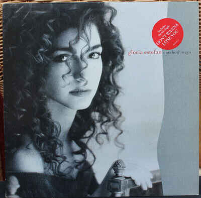 GLORIA ESTEFAN - CUTS BOTH WAYS 1989 VINTAGE VINYL LP. 4651451.