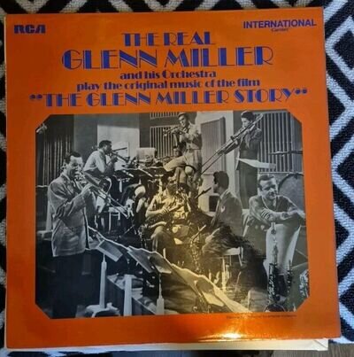 THE REAL GLENN MILLER THE GLENN MILLER STORY 12" Vinyl Record 1971 VG+/VG+(2278)