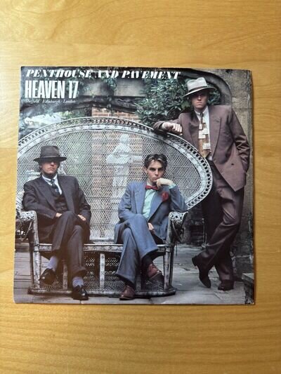 HEAVEN 17 Penthouse And Pavement Original 7” Vinyl Single 1981 -EX