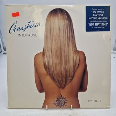 I'm Outta Love by Anastacia 12" Double Vinyl Single, Epic, 49X 79354, 2000