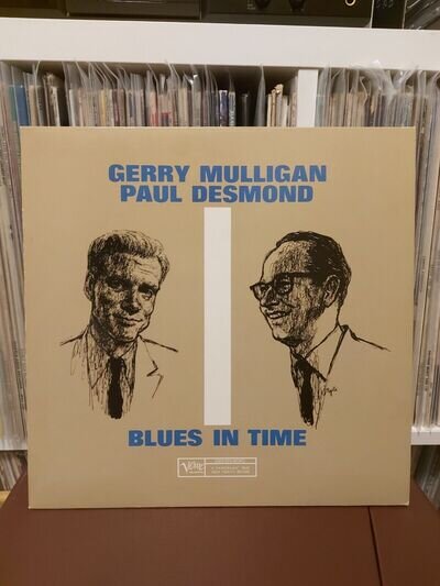 Gerry Mulligan, Paul Desmond - Blues In Time (LP, Mono, RE) NM/EX.