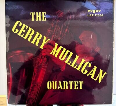 The Gerry Mulligan Quartet UK 1957 12 Vinyl LP. Vogue Records Jazz LAE 12050