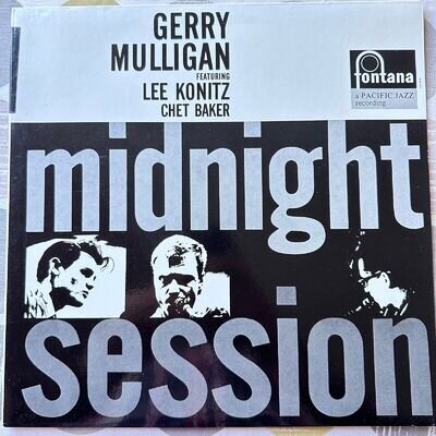 Gerry Mulligan Featuring Lee Konitz & Chet Baker ‎– Midnight Session Dutch 1963