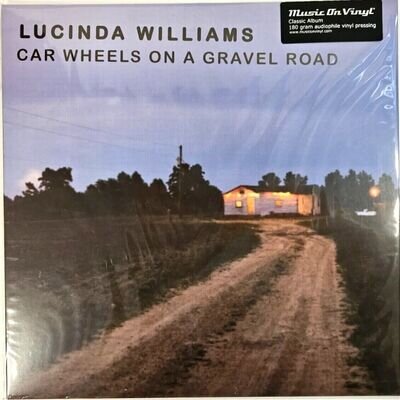 Lucinda Williams Car Wheels on a Gravel Road LP Album vinyl record 2024 reissue