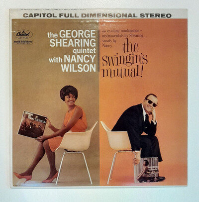 GEORGE SHEARING NANCY WILSON The Swingins Mutual JAZZ LP Capitol US