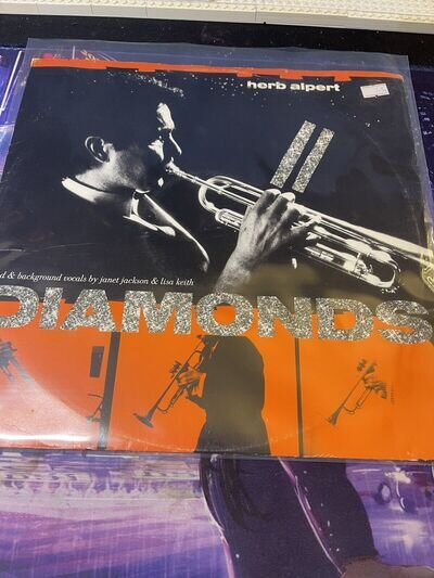 Herb Alpert Diamonds vinyl 12" Single VG/VG