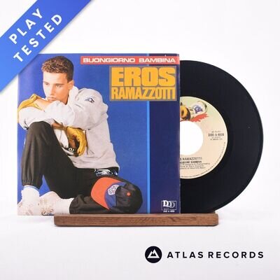 Eros Ramazzotti - Buongiorno Bambina - 7" Vinyl Record - EX/EX