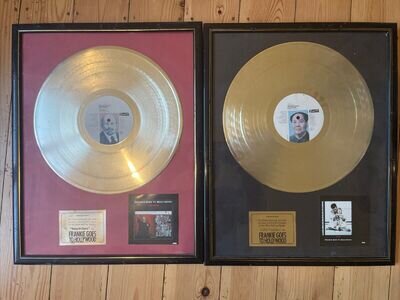 Framed Frankie Goes To Hollywood Commemoration Vinyl X2