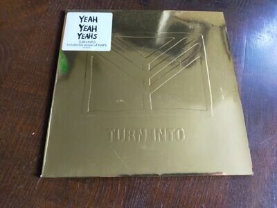 Yeah Yeah Yeahs - Turn Into - 7" NM - Gold Reflective Cover