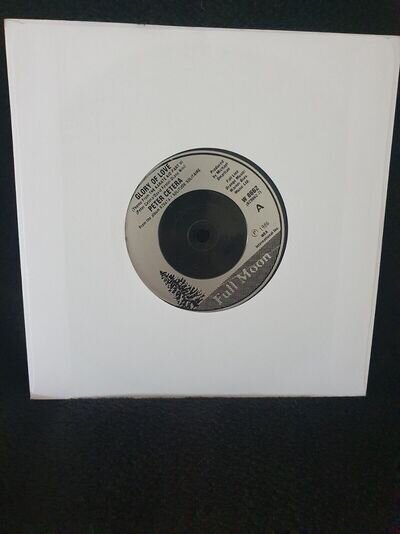 7" PETER CETERA GLORY OF LOVE(free postage)