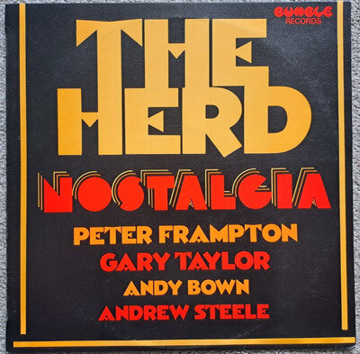 * THE HERD - NOSTALGIA - 12" VINYL ALBUM LP RECORD - PETER FRAMPTON - NEAR MINT