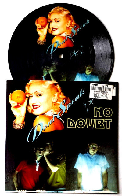 MINT! No Doubt Don't Speak Limited Edition Picture Disc 7" Vinyl 45 1996