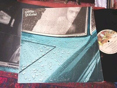 PETER GABRIEL - Peter Gabriel, ORIGINAL 1977 UK DEBUT LP / inner