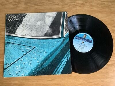 Peter Gabriel 1977 Vinyl Record LP