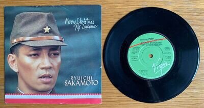 Ryuichi Sakamoto 'Merry Christmas Mr Lawrence' EX/M UK 7" RARE (Japan)