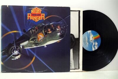 NIGHT RANGER 7 wishes LP EX/VG, MCA-5593, vinyl, album, with lyric inner, 1985